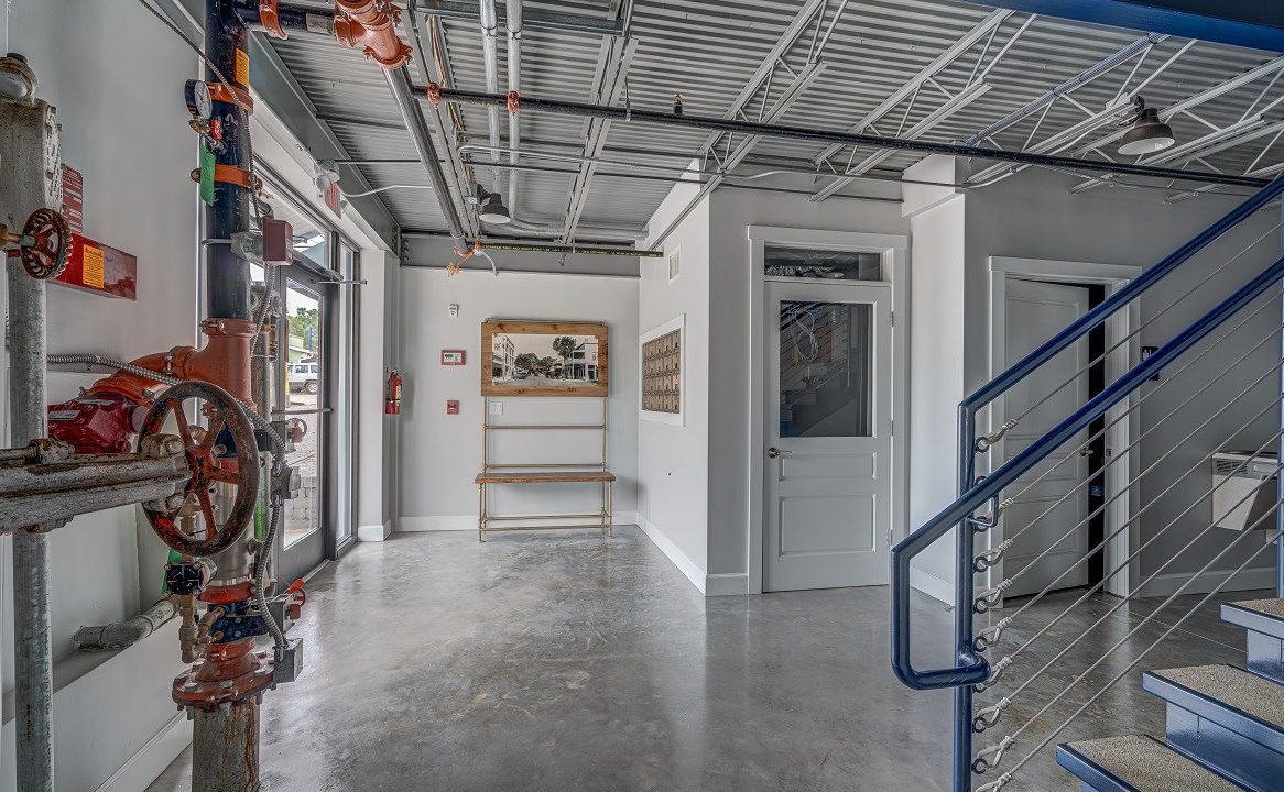 Lobby of The Warehouse at 440 Royellou Lane